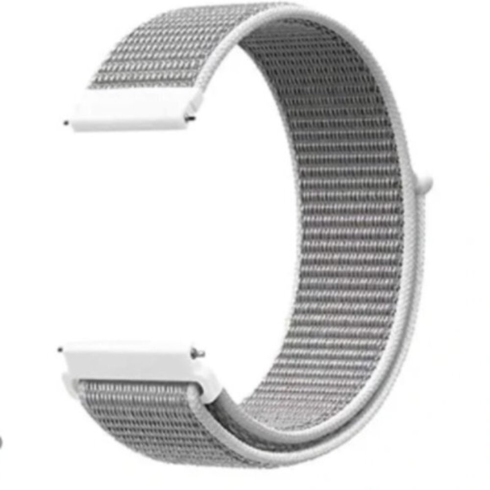 Stretchy Gray Nylon Authentic Apple Watch band